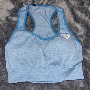 Women’s Best Move Seamless Sports Bra Blue (S)